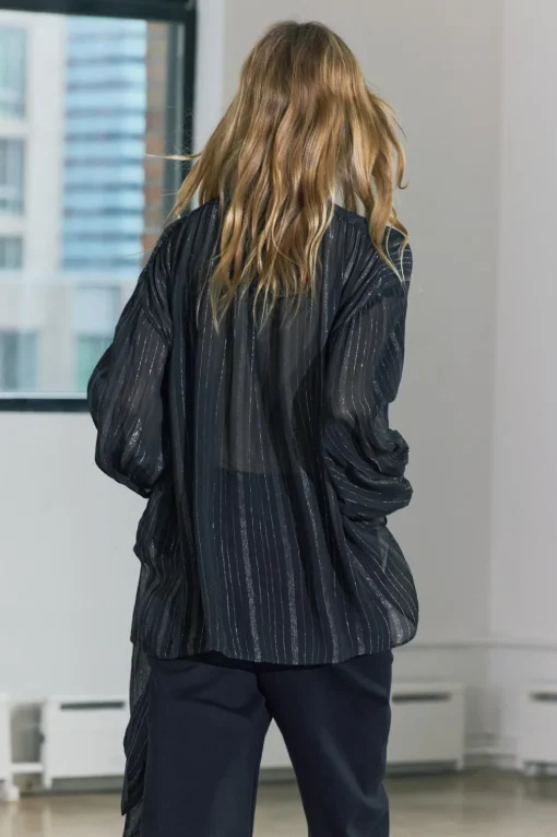 BLUSA HILO METALIZADO ZW COLLECTION