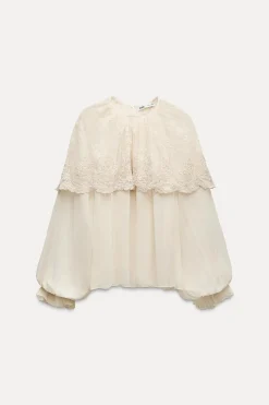 BLUSA ROMÁNTICA CAPA ZW COLLECTION