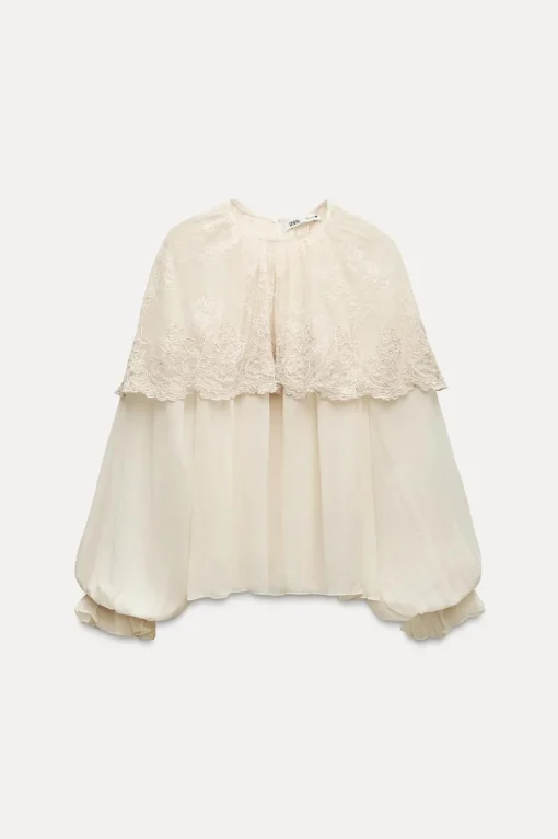 BLUSA ROMÁNTICA CAPA ZW COLLECTION
