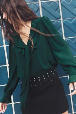 BLUSA ROMÁNTICA LAZADA
