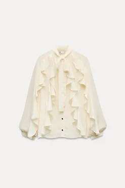 BLUSA ROMÁNTICA VOLANTES