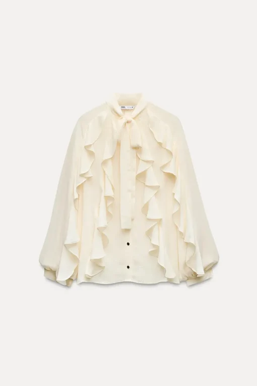 BLUSA ROMÁNTICA VOLANTES
