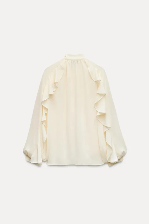 BLUSA ROMÁNTICA VOLANTES