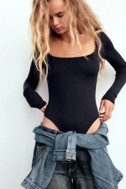 BODY POLIAMIDA ESCOTE CUADRADO