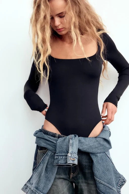 BODY POLIAMIDA ESCOTE CUADRADO