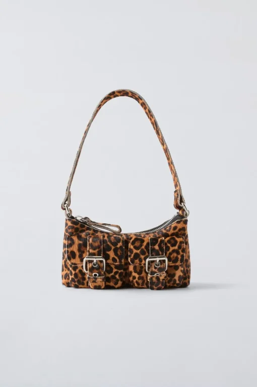 BOLSO HOMBRO PIEL ANIMAL PRINT