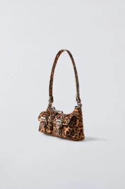 BOLSO HOMBRO PIEL ANIMAL PRINT