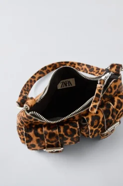 BOLSO HOMBRO PIEL ANIMAL PRINT