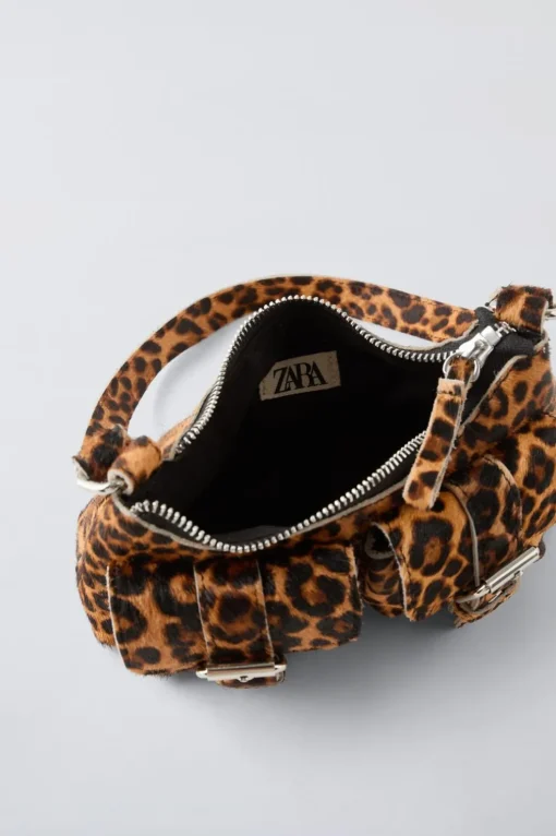 BOLSO HOMBRO PIEL ANIMAL PRINT