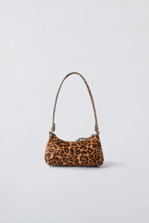 BOLSO HOMBRO PIEL ANIMAL PRINT