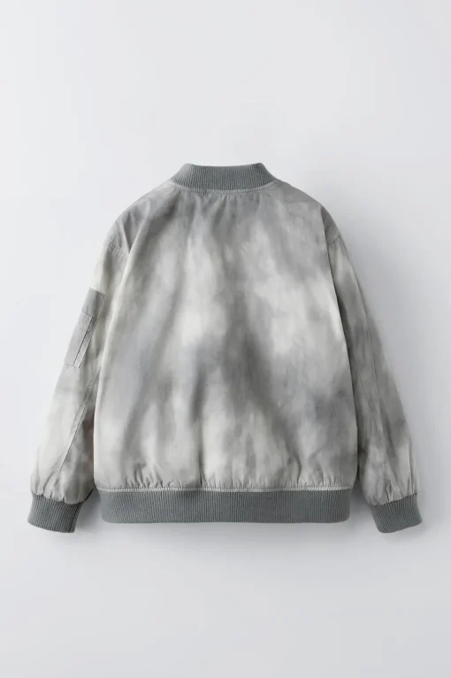 BOMBER NYLON TIE DYE