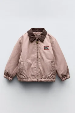BOMBER PARCHE CUELLO CONTRASTE