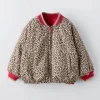 BOMBER REVERSIBLE ANIMAL PRINT