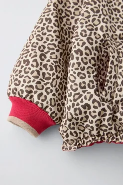 BOMBER REVERSIBLE ANIMAL PRINT