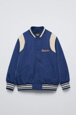 BOMBER TEXTO BORDADO