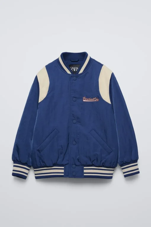 BOMBER TEXTO BORDADO