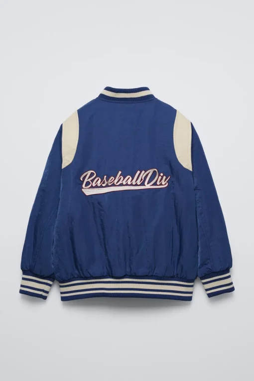 BOMBER TEXTO BORDADO