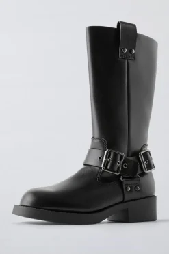 BOTA ALTA HEBILLAS