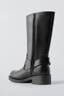 BOTA ALTA HEBILLAS
