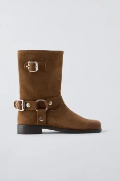 BOTA BIKER PIEL