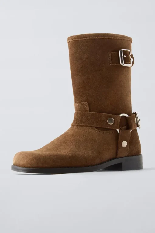BOTA BIKER PIEL