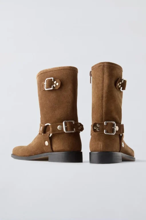 BOTA BIKER PIEL