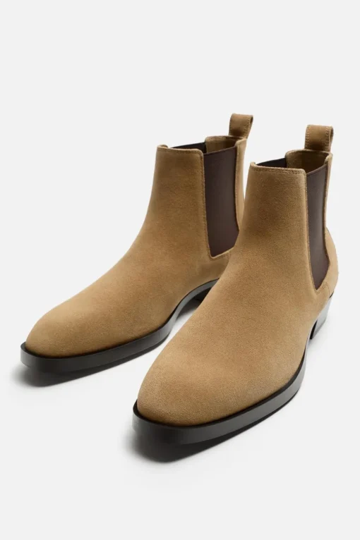 BOTA CHELSEA PIEL PUNTA