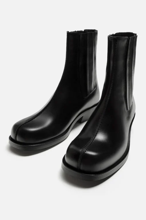 BOTA CHELSEA PIEL X NANUSHKA