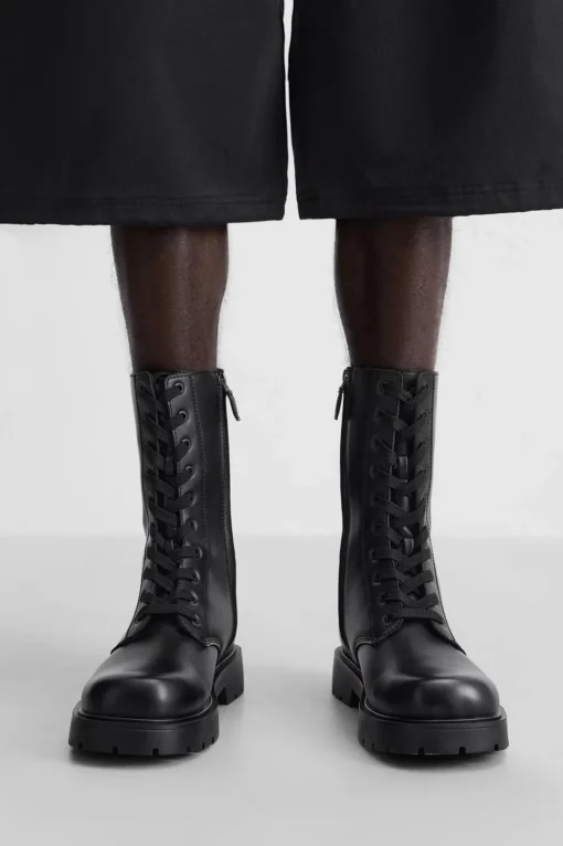 BOTA CORDONES SUELA VOLUMEN