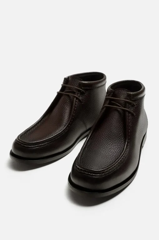 BOTA PIEL BORDÓN