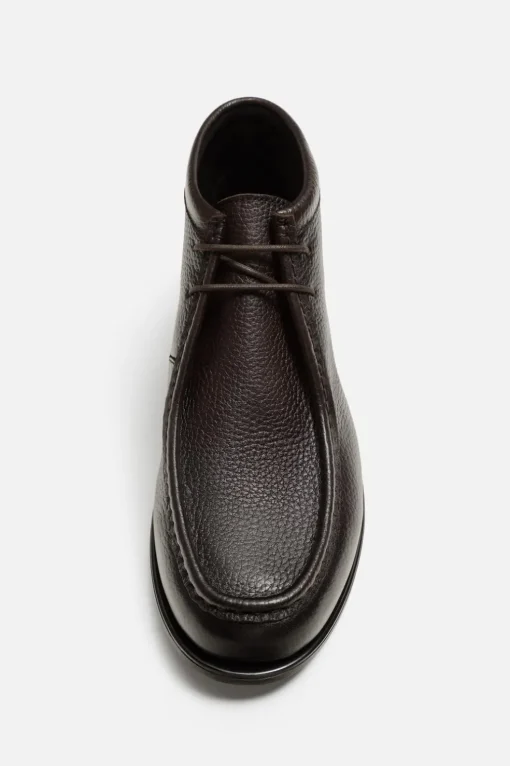 BOTA PIEL BORDÓN