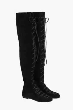BOTA PLANA ACORDONADA SERRAJE X STEFANO PILATI