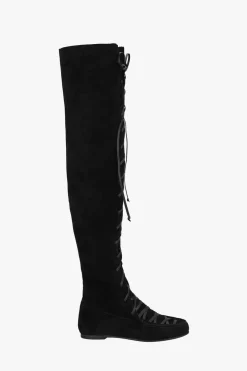 BOTA PLANA ACORDONADA SERRAJE X STEFANO PILATI