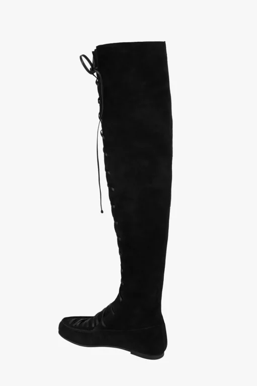 BOTA PLANA ACORDONADA SERRAJE X STEFANO PILATI