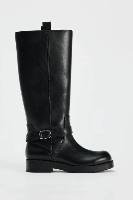 BOTA PLANA HEBILLA