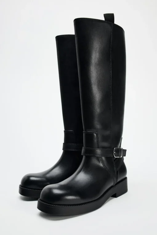 BOTA PLANA HEBILLA