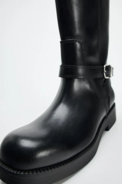 BOTA PLANA HEBILLA
