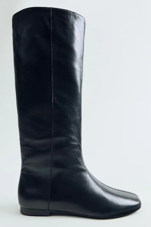 BOTA PLANA PIEL