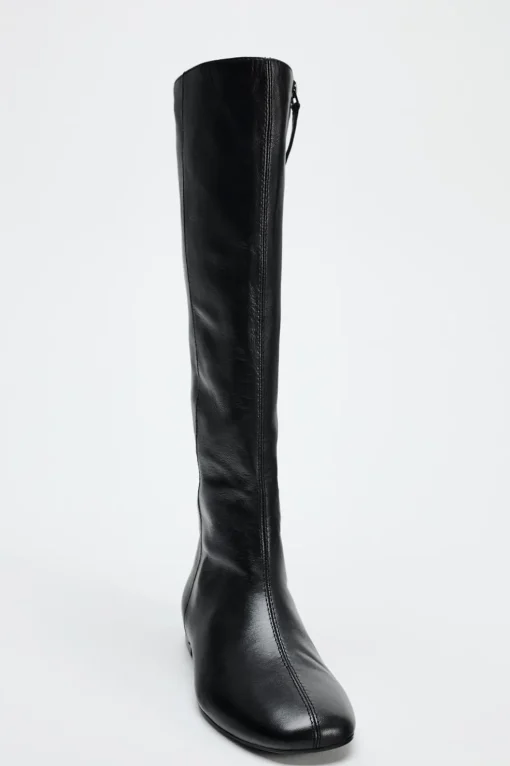 BOTA PLANA PIEL