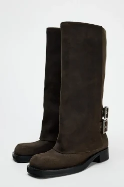 BOTA SERRAJE POLAINA HEBILLAS