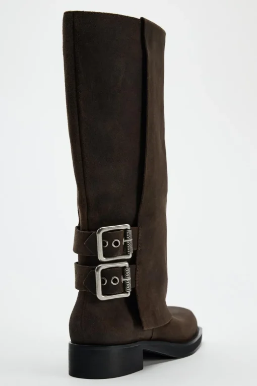 BOTA SERRAJE POLAINA HEBILLAS