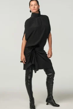 BOTA TACÓN ACORDONADA PIEL X STEFANO PILATI