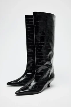 BOTA TACÓN KITTEN EFECTO COCO
