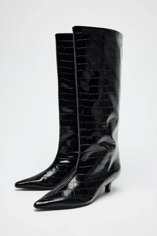 BOTA TACÓN KITTEN EFECTO COCO