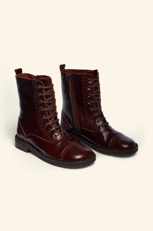 BOTÍN PIEL CORDONES LIMITED EDITION