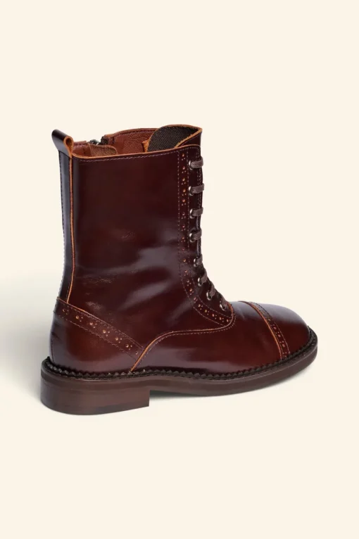 BOTÍN PIEL CORDONES LIMITED EDITION