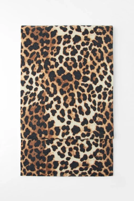 BUFANDA PUNTO FINO ESTAMPADO ANIMAL