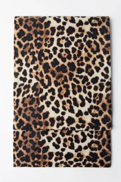 BUFANDA PUNTO FINO ESTAMPADO ANIMAL