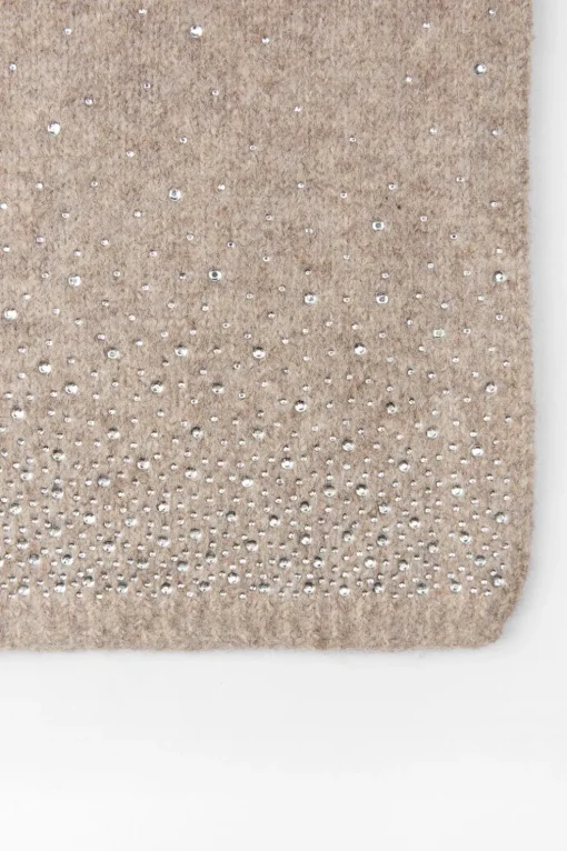 BUFANDA PUNTO FINO STRASS