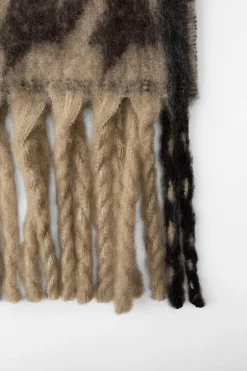 BUFANDA PUNTO JACQUARD